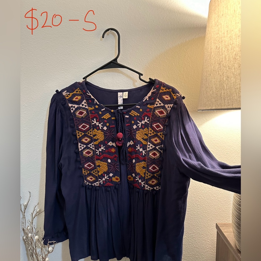 Embroidered Top